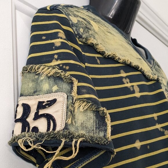 The Heritage by America 1776 Denim Distillery Men’s Shirt Tye Dye XL Cotton - Picture 5 of 10